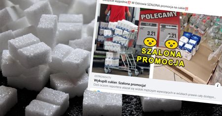 Szalona promocja na cukier. Klienci Dino wykupili zapasy
