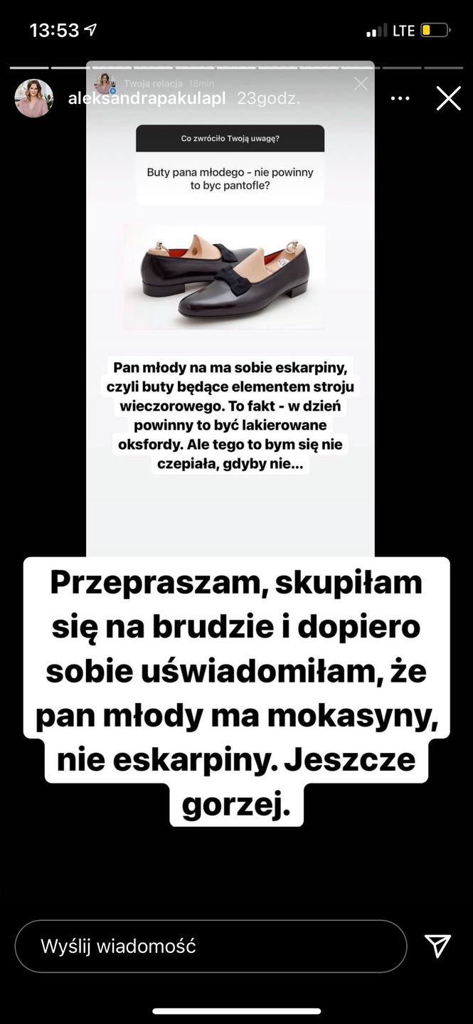 Aleksandra Pakuła ocenia strój Ralpha Worthingtona