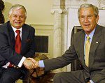 Bush do Kaczyńskiego: Chcę pomóc Polakom z wizami