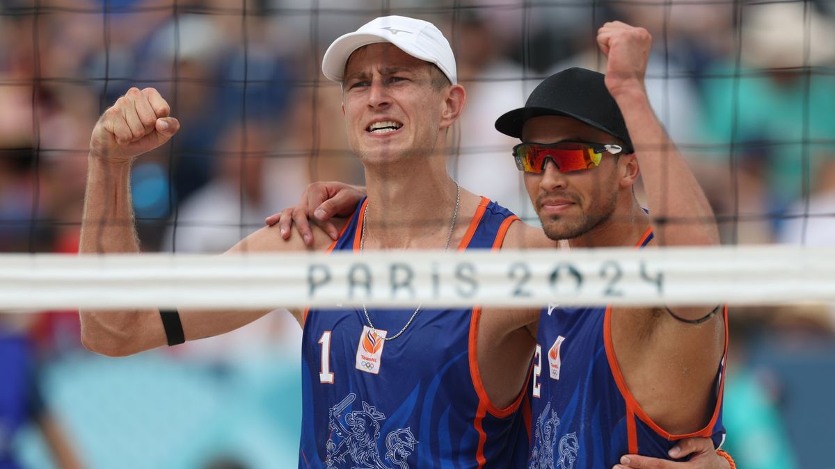 Getty Images /  Carl Recine / Na zdjęciu: Steven van de Velde (z lewej) i Matthew Immers