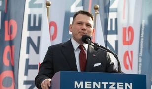 Kontrowersyjne słowa Mentzena. Dostał pytanie o córkę swojego brata