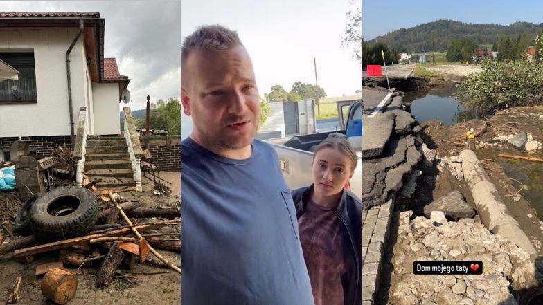 Anna Bardowska pokazała powodziowe zniszczenia