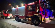 Włocławek: 10 zastępów gasiło domek letniskowy. Siarczysty mróz utrudnił akcję