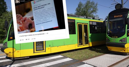 Zaskakująca reklama w tramwajach w Poznaniu. Wywołała oburzenie