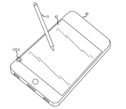 Rysik firmy Apple - wniosek patentowy (fot. engadget.com)