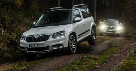 Škoda Yeti 1,8 TSI 4x4 City & 2,0 TDI 4x4 DSG Outdoor [pierwsza jazda]