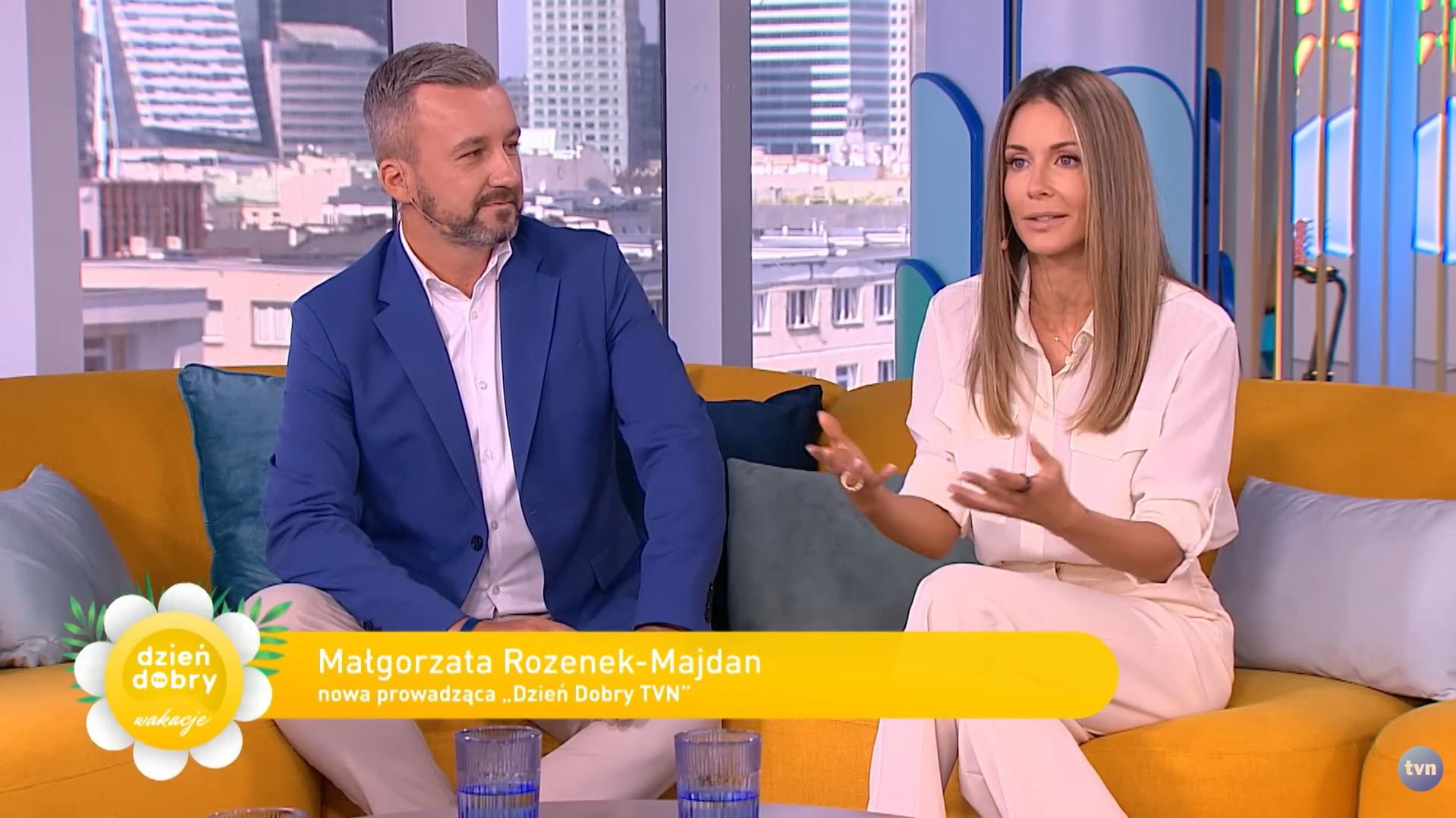Małgorzata Rozenek w "Dzień dobry TVN"