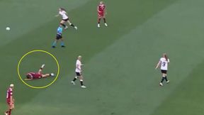 Dostała piłką w twarz. Chwilę później gol. Kuriozum na Euro [WIDEO]