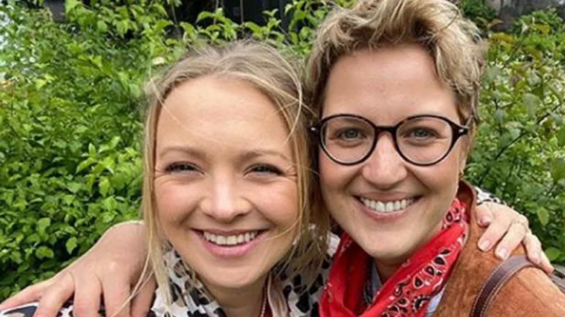 Barbara Kurdej-Szatan i Aleksandra Domańska