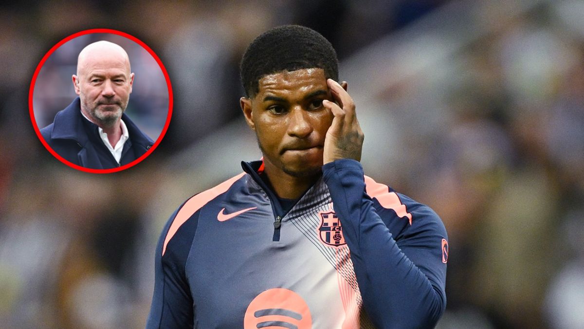 Getty Images / Na zdjęciu: Marcus Rashford / małe zdjęcie: Alan Shearer