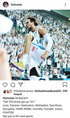 Ivan Almeida: I'm back!!!