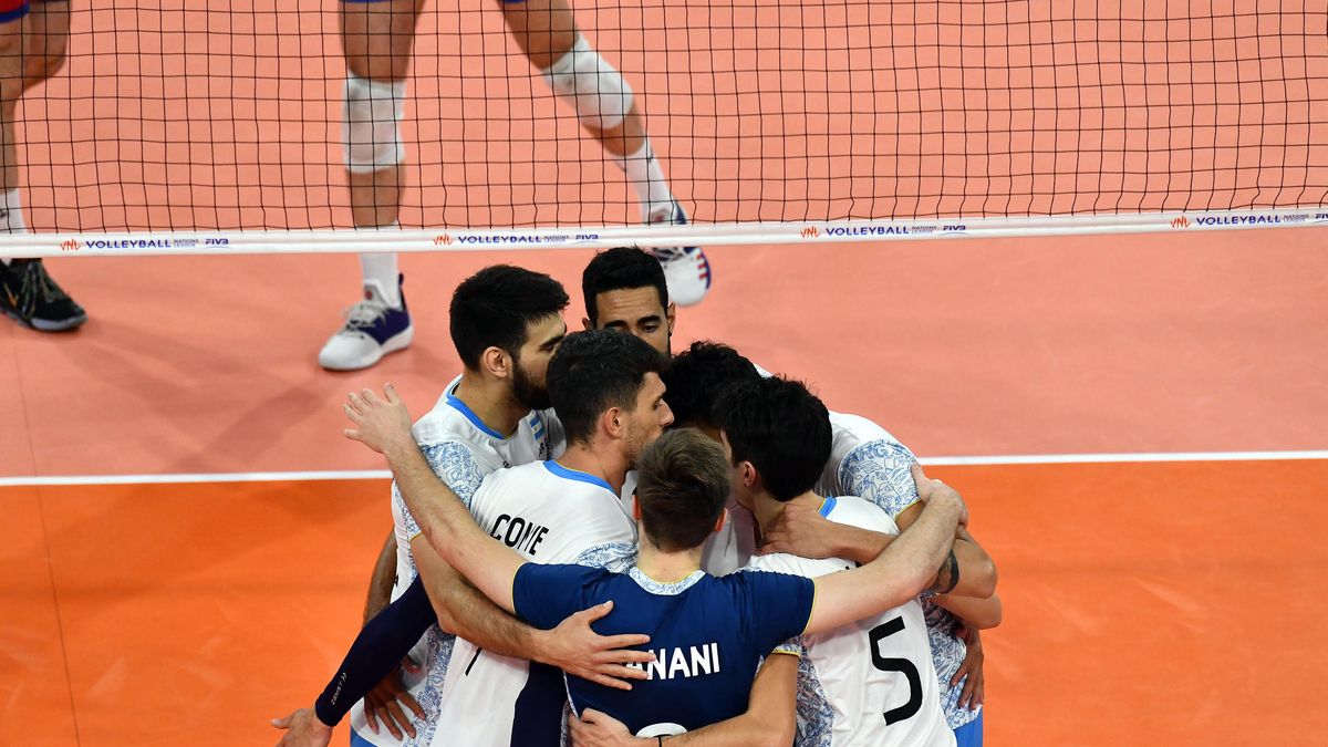 Materiały prasowe / FIVB / Na zdjęciu: siatkarze reprezentacji Argentyny