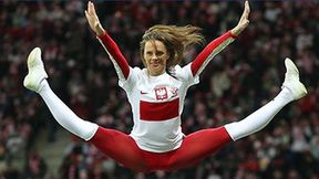 Cheerleaderki na meczu Polska - Ukraina 