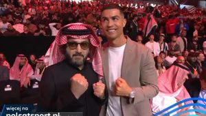 Nie mogło go tu zabraknąć. Cristiano Ronaldo wśród gwiazd na wielkiej gali