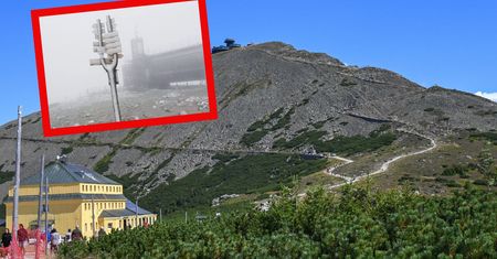 Pierwszy śnieg na Śnieżce. Biały puch spadnie też w Tatrach