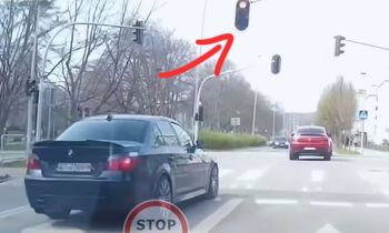 Zgłosił nagranie z bmw na policję. Oto co mu odpisali