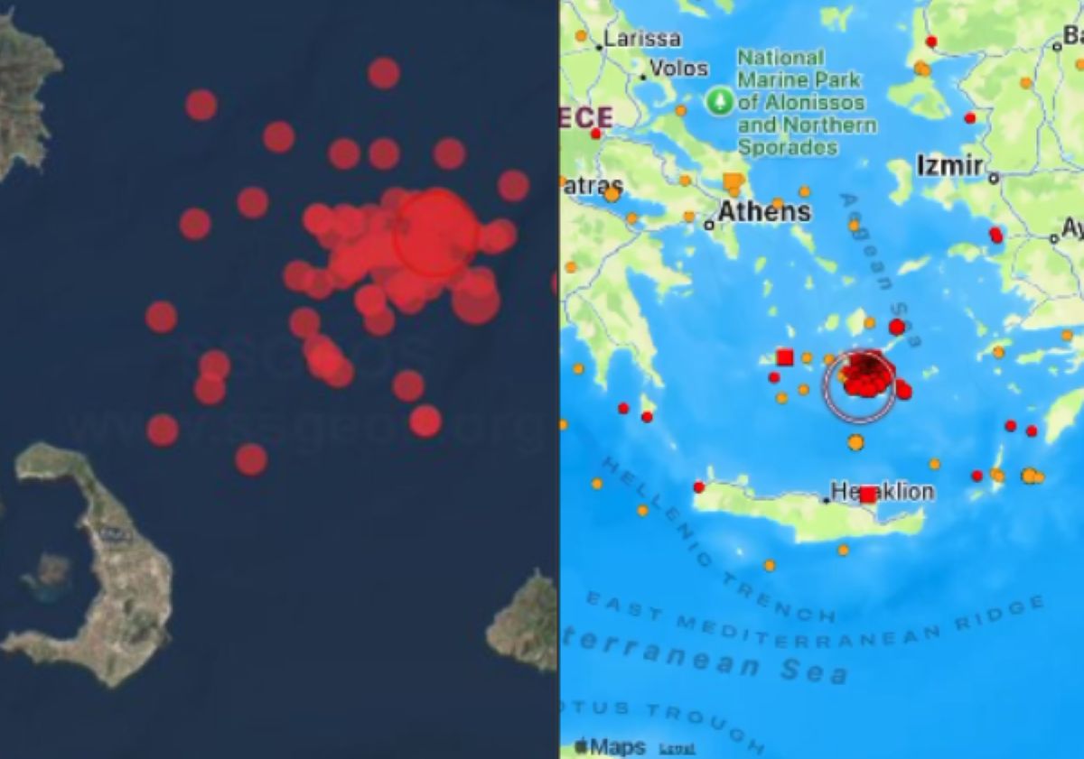 Spędzili noc w samochodach. Santorini szykuje się na najgorszy scenariusz