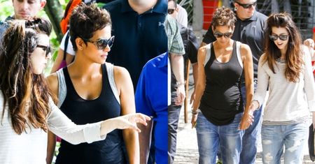 Halle Berry pokazuje brzuszek! (ZDJĘCIA)