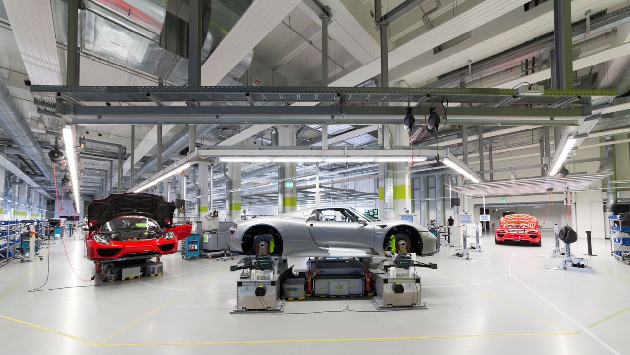 Produkcja Porsche 918 Spyder