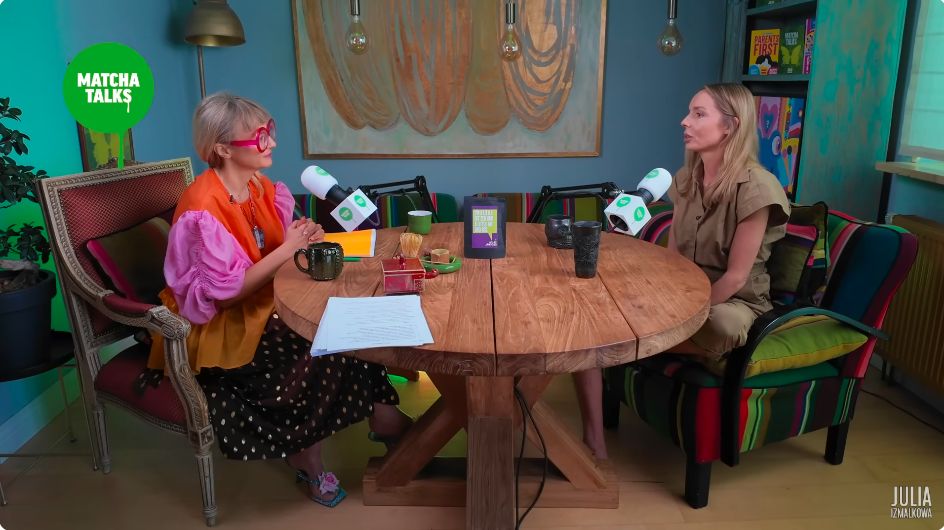 Agnieszka Włodarczyk w "Matcha Talks Podcast"
