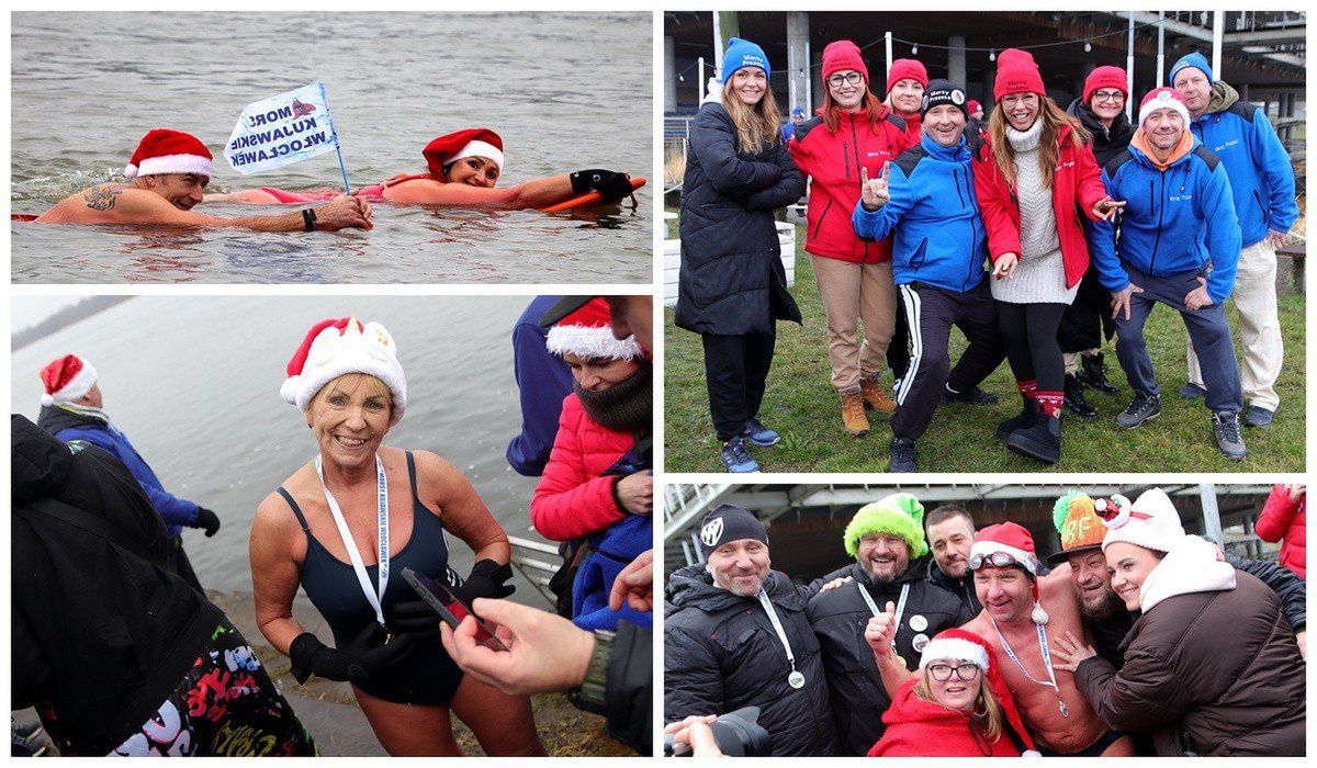 Włocławek: 10. Edycja Mikołajkowego Przepływania Wpław Wisły