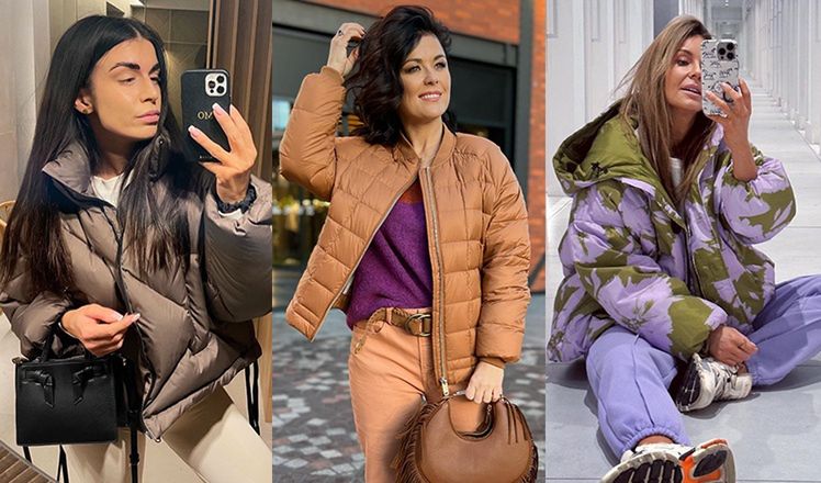 Polskie celebrytki też kochają pikowane kurtki