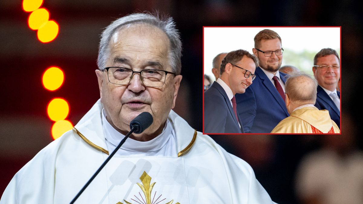 Ojciec Tadeusz Rydzyk widział polityków Suwerennej Polski.
