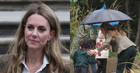 Księżna Kate zaskoczyła czułym gestem podczas wizyty w Londynie. Tak zachowała się wobec dziewczynki