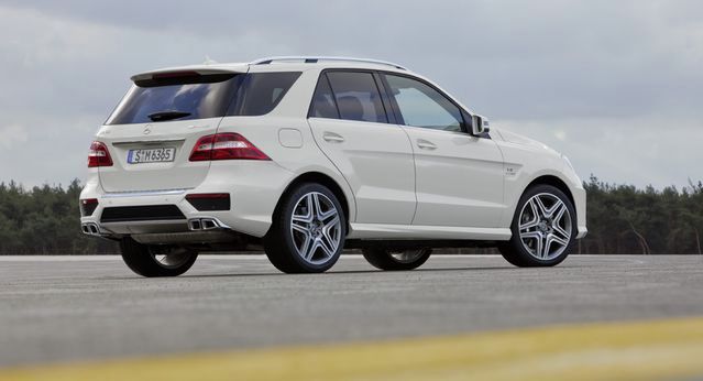 Mercedes ML 63 AMG: mastodont