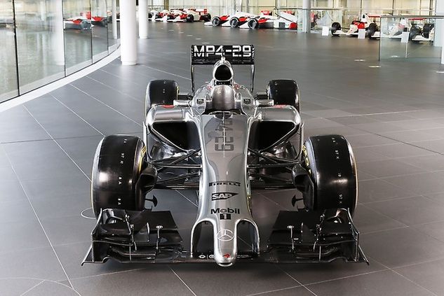 W sezonie 2014 McLaren będzie występował bez sponsora tytularnego / fot. McLaren Mercedes