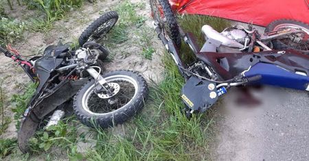 Tragiczny wypadek pod Raciążem. Nie żyje 18-latek. W zdarzeniu brały udział dwa motocykle crossowe!