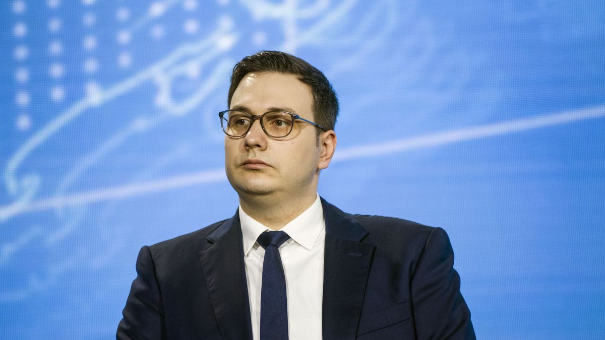 WARSAW, POLAND - 2022/10/04: Jan Lipavsky, the Minister of Foreign Affairs of Czech Republic seen during the Warsaw Security Forum. The largest transatlantic event devoted to the security of Central and Eastern Europe and organised by the Casimir Pulaski Foundation. The Warsaw Security Forum has become a permanent element of the European landscape of conferences devoted to transatlantic cooperation and focusing on developing joint responses to future challenges for the security of Europe and the region. (Photo by Attila Husejnow/SOPA Images/LightRocket via Getty Images)