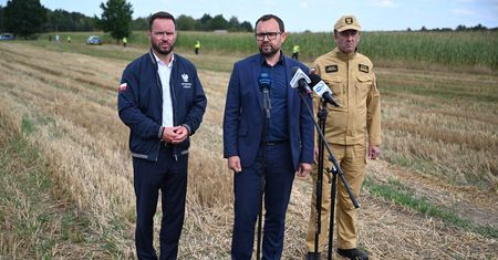 Prokuratura o wybuchu w Osinach. "Podejrzenie, że to dron wojskowy"