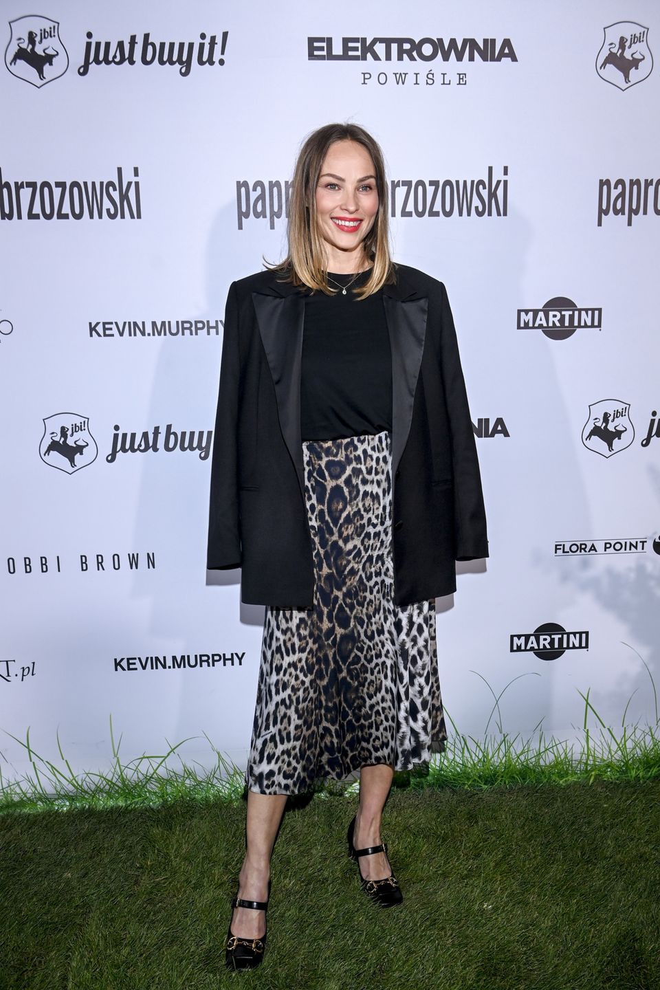 Weronika Książkiewicz na pokazie Paprocki & Brzozowski 