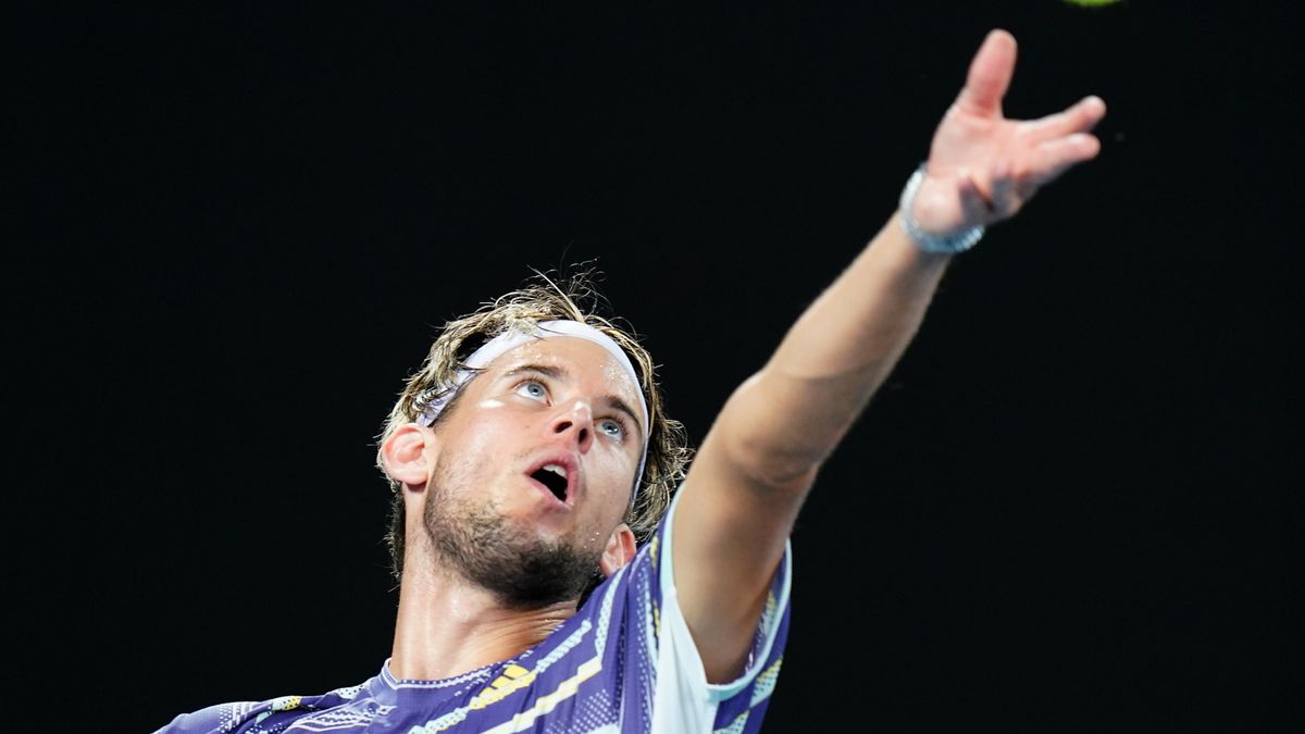 PAP/EPA / DAVE HUNT / Na zdjęciu: Dominic Thiem