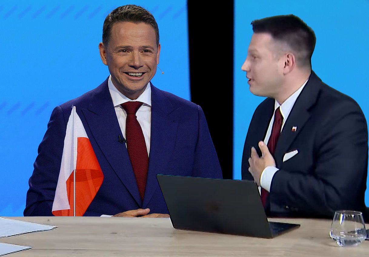Trzaskowski u Mentzena. Mówi, co zrobi wieczorem