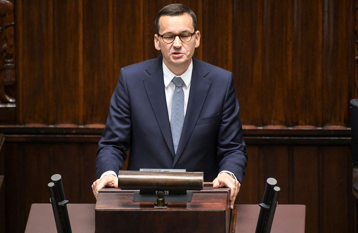 Sejm. Premier Mateusz Morawiecki prosi o wotum zaufania. "Przestańcie jątrzyć"
