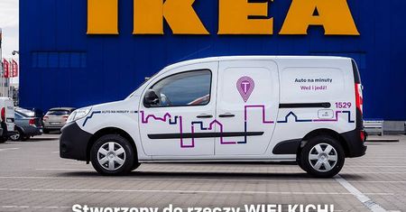 Meble ze sklepu Ikea Lublin przewieziesz do domu samochodem na minuty