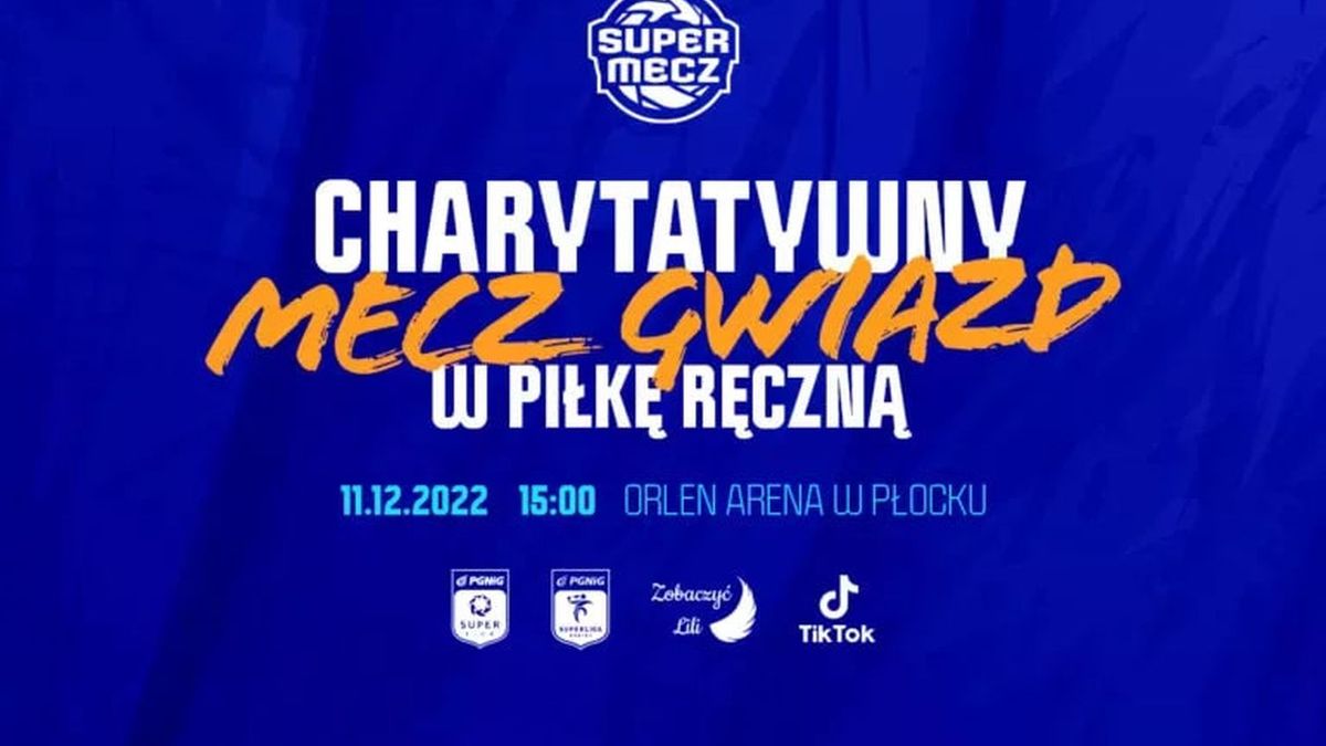 Zdjęcie okładkowe artykułu: Materiały prasowe / PGNiG Superliga / 11 grudnia w Płocku odbędzie się charytatywny mecz piłki ręcznej