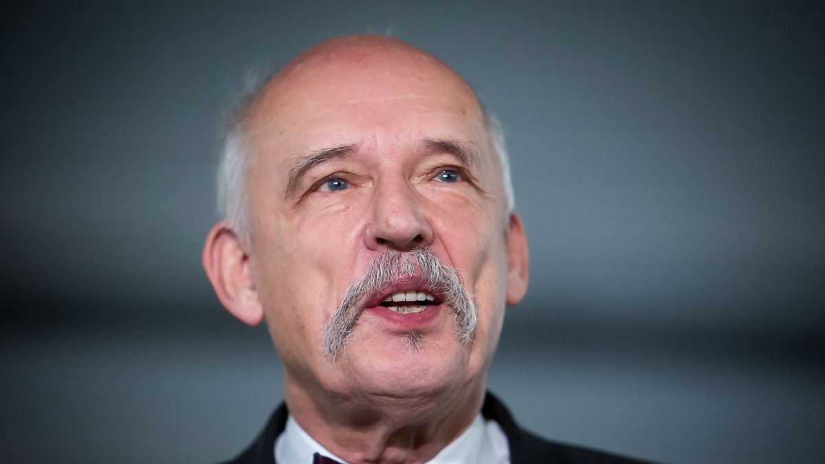 Getty Images / Mateusz Wlodarczyk/NurPhoto / Na zdjęciu: Janusz Korwin-Mikke