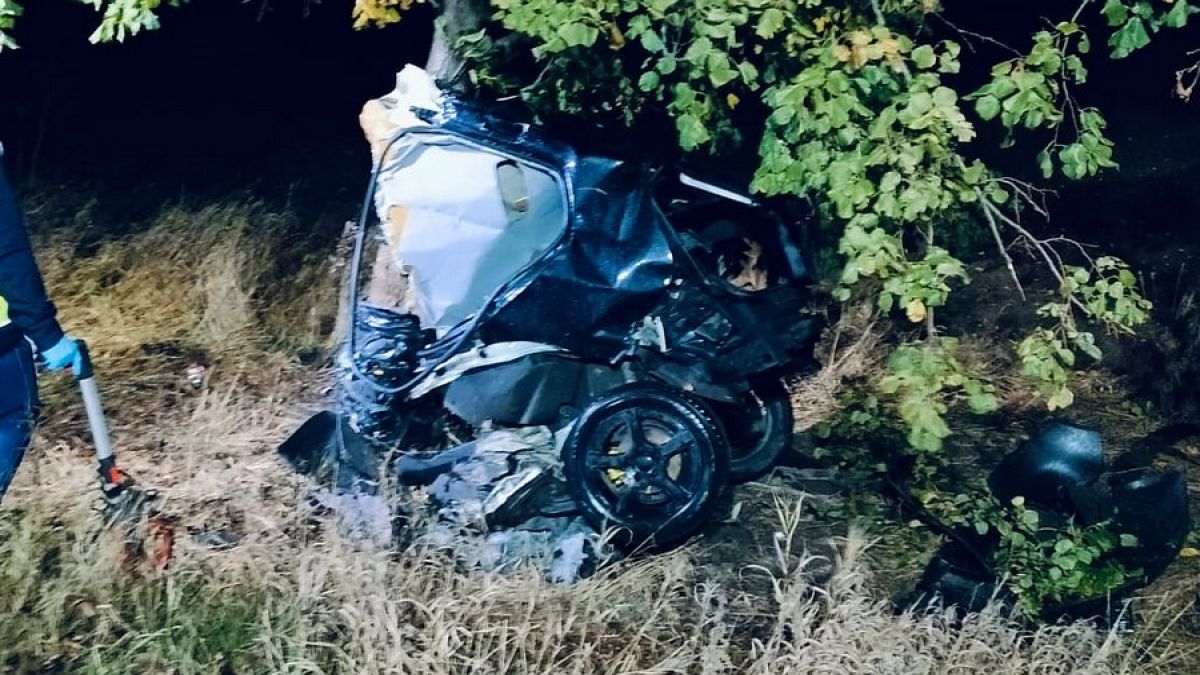 19-letni kierowca nie przeżył wypadku