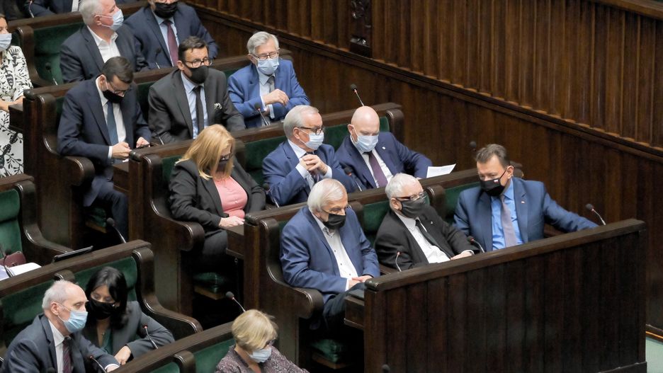 Jaros�aw Kaczy�ski, Mariusz B�aszczak, Ryszard Terlecki Mateusz Marek 9, 9., Dziewi�ta , IX , kadencja, kadencji , Obrady , Polityka, posiedzenie, pos�owie, sejm
