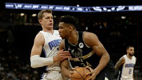 Takie coś nie wydarzyło się w NBA od 1959 roku. Świetny występ Antetokounmpo