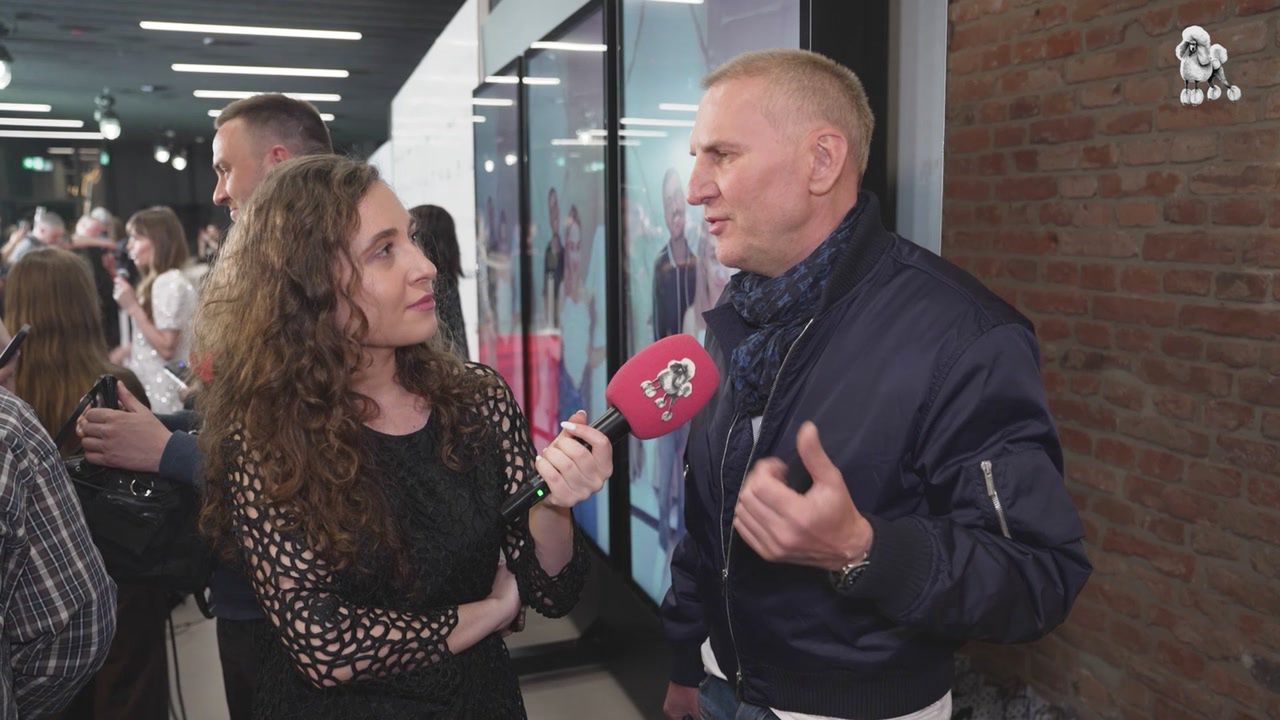 Krzysztof Gojdź z torebką za 120 tys. złotych