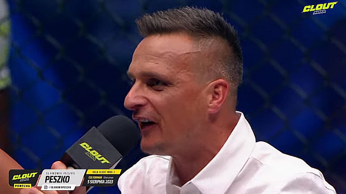 Zdjęcie okładkowe artykułu: YouTube / CLOUT MMA / Na zdjęciu: Sławomir Peszko