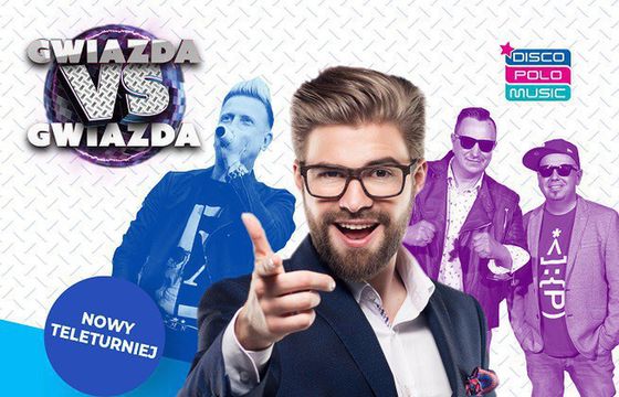 Nowy teleturniej „Gwiazda vs. Gwiazda” w Disco Polo Music. Prowadzącym Wojciech Kaczmarczyk