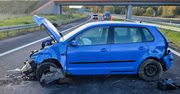 Nowe Miasteczko: Blisko tragedii. Pijany kierowca uderzył w barierę