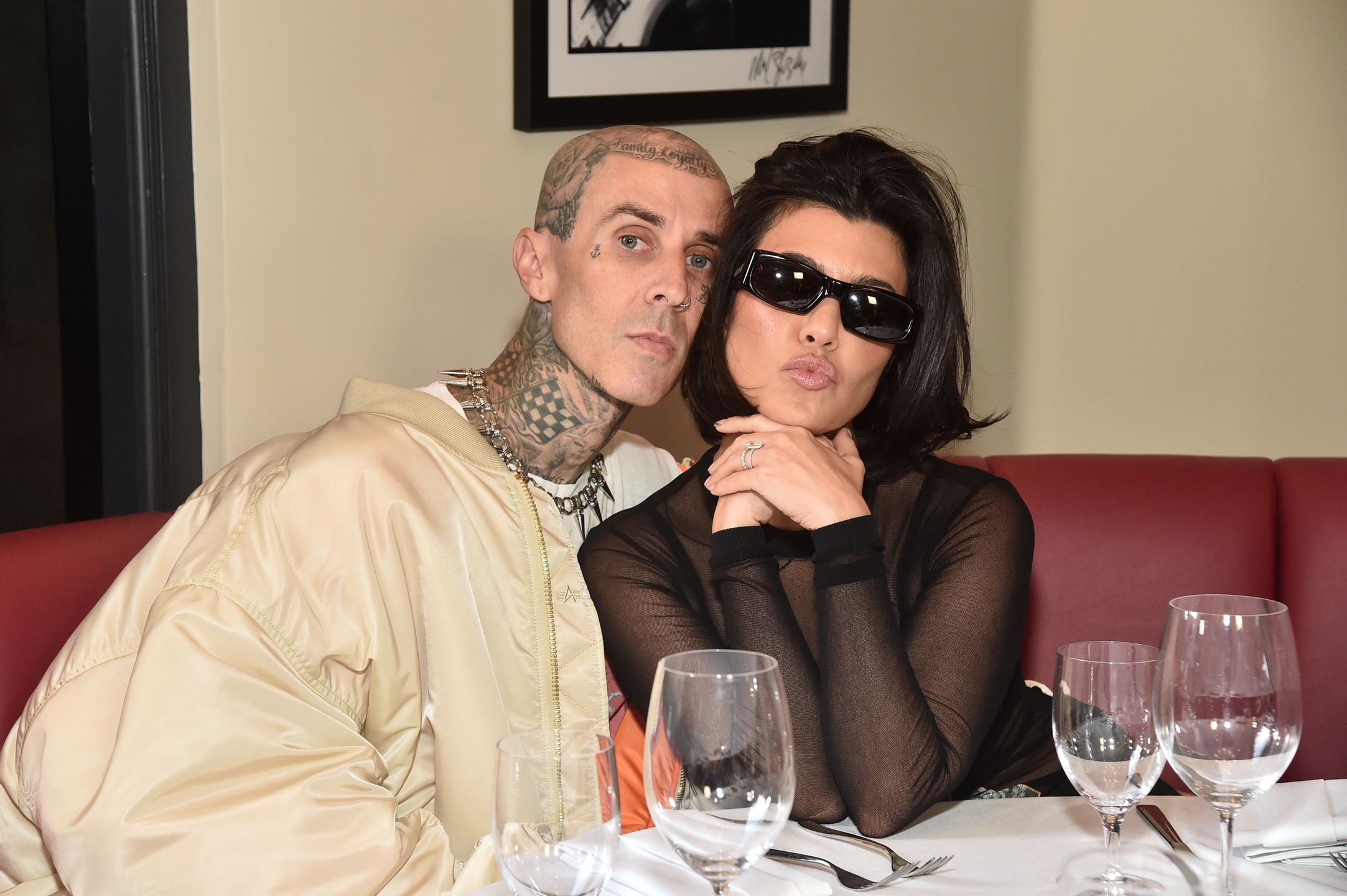 Travis Barker i Kourtney Kardashian