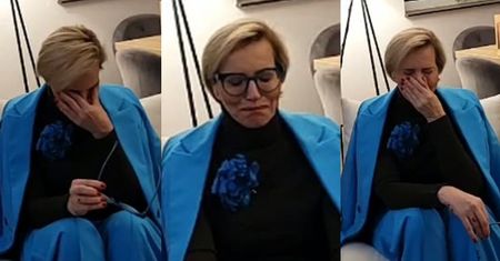 Paulina Smaszcz PŁACZE podczas transmisji na żywo! "Jest pani wzorem dla wielu kobiet..."