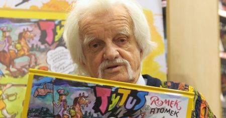 Papcio Chmiel narysował jeszcze jeden komiks. Mamy jego fragment